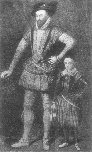Sir Walter Raleigh and Son.
